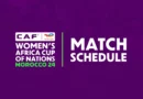 CALENDRIER DES MATCHS DE LA CAN FEMININE DE LA CAF TotalEnergies MAROC 2024