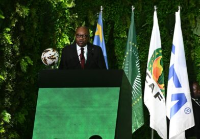 L’ACCUEIL DE LA PRÉSIDENTE DE LA FECOFA À L’OCCASION DE LA 47ᵉ AGO DE LA CAF RENDUE PAR LE VICE-PRESIDENT HONORE LOANGO BOELUA BAENDAFE