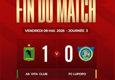 ILLICO CASH LIGUE 1 (Jnée 3 – RDC) : AS V.CLUB BAT LUPOPO ET REPREND DU SOUFFLE, MANIEMA ET LES AIGLES N’OSENT RIEN LACHER, TP MAZEMBE EN CONQUERANT FACE A CELESTE FC…